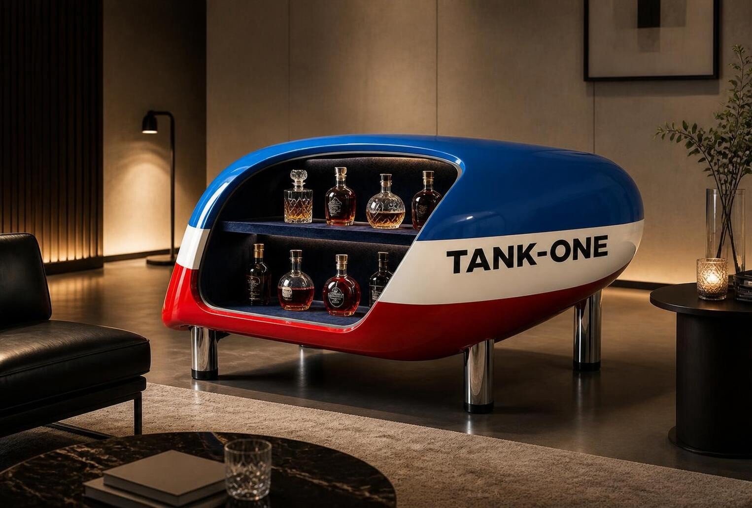 TANKONE Dune &mdash; tricolore, aperto, lounge serale