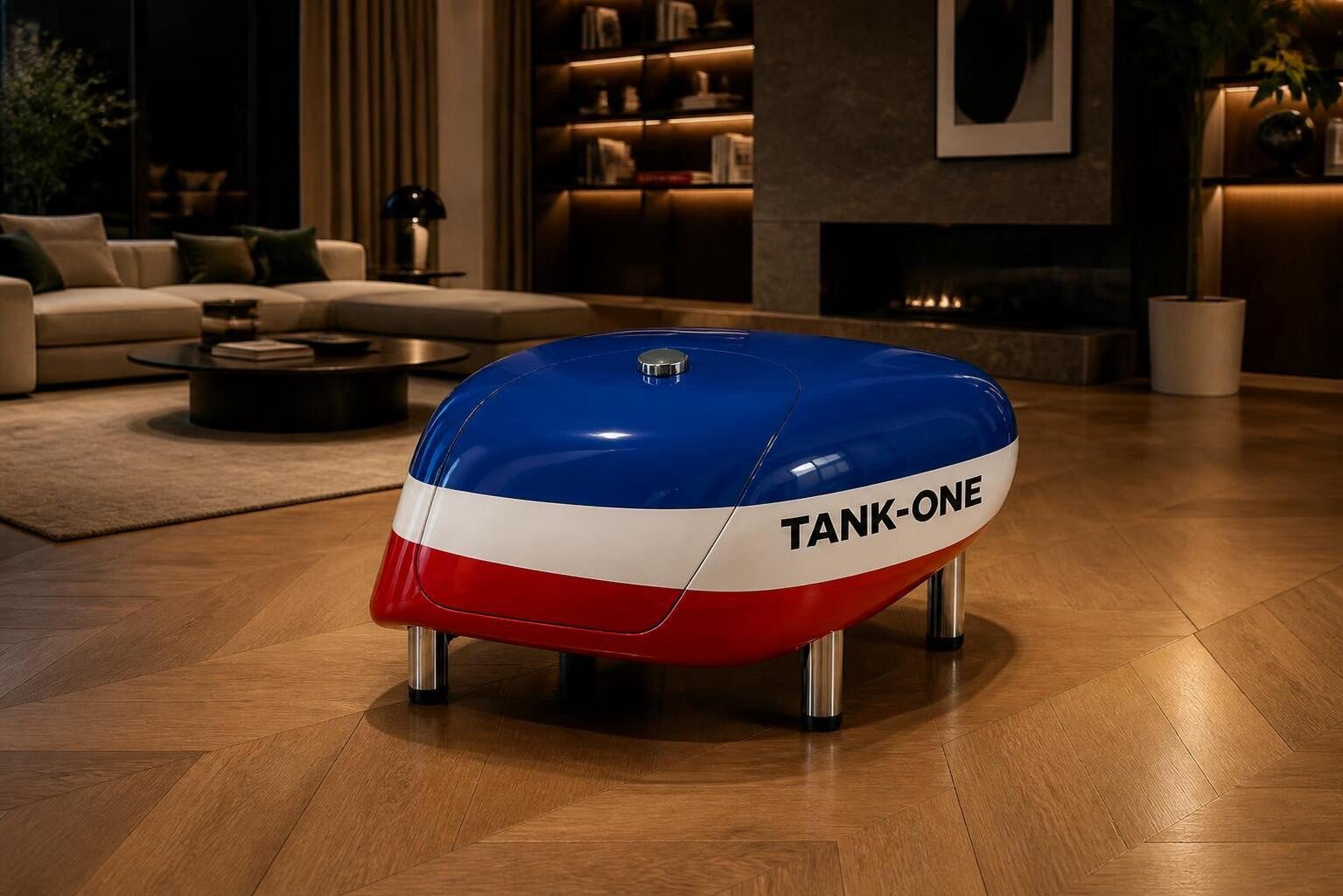 TANKONE Dune &mdash; tricolore, chiuso, parquet